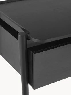 Westwing Collection Escritorio de madera con cajones Libby