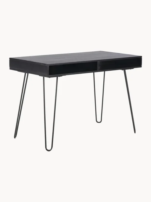 Westwing Collection Escritorio de madera de mango y metal Tova