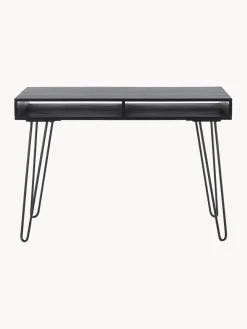 Westwing Collection Escritorio de madera de mango y metal Tova