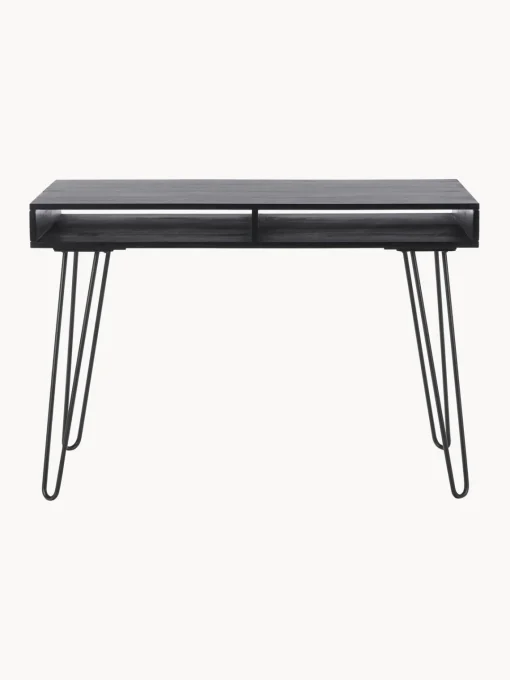 Westwing Collection Escritorio de madera de mango y metal Tova
