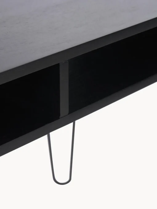 Westwing Collection Escritorio de madera de mango y metal Tova