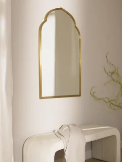 Westwing Collection Espejo de pared arqueado Laviena