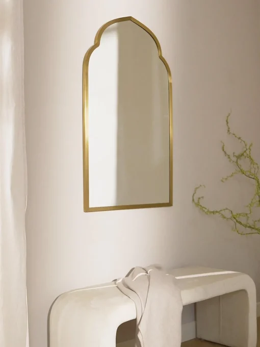 Westwing Collection Espejo de pared arqueado Laviena