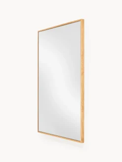 Westwing Collection Espejo de pared de roble Avery^ Jarrones|Espejos De Pared