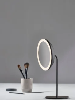 Zone Denmark Espejo tocador redondo Maguna, con aumento e iluminación^ Espejos De Maquillaje|Jarrones