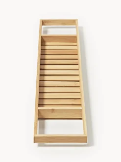 Westwing Collection Estante de bañera de bambú Kit^ Accesorios De Baño|Jarrones