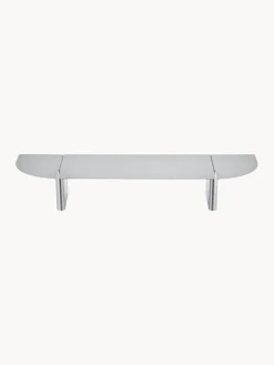 blomus Estante de pared de acero inoxidable Oru