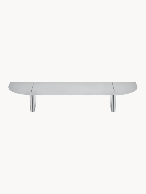blomus Estante de pared de acero inoxidable Oru