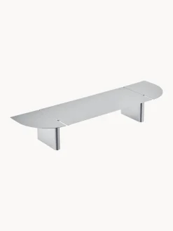 blomus Estante de pared de acero inoxidable Oru