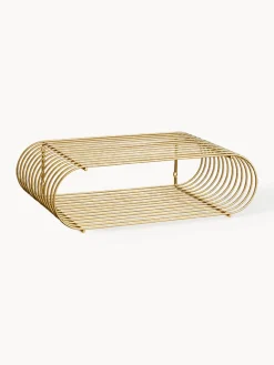 AYTM Estante de pared de metal Curva, 40 cm^ Estanterías De Pared