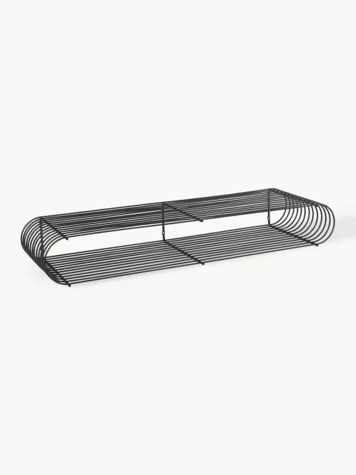 AYTM Estante de pared de metal Curva, 80 cm