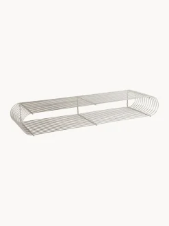 AYTM Estante de pared de metal Curva, 80 cm