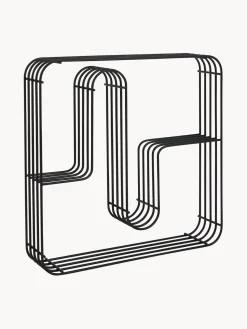 AYTM Estante de pared de metal Curva^ Estanterías De Pared