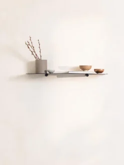 Metallbude Estante de pared de metal Lenn, 60 cm^ Estanterías De Pared
