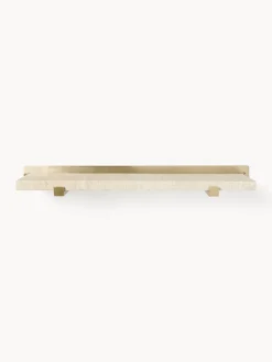 Westwing Collection Estante de pared de mármol Ally, 60 cm^ Estanterías De Pared