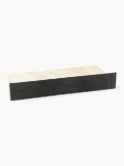 Westwing Collection Estante de pared pequeño de mármol Ally, 40 cm^ Estanterías De Pared