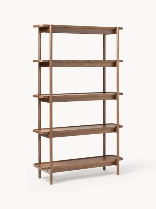 Westwing Collection Estantería alta de madera Libby^ Librerías|Estanterías De Oficina