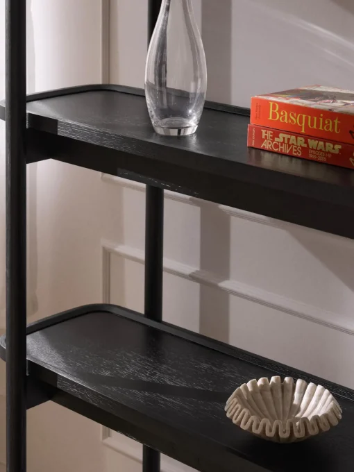 Westwing Collection Estantería alta de madera Libby^ Librerías|Estanterías De Oficina