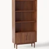 Westwing Collection Estantería alta de madera de mango Paul