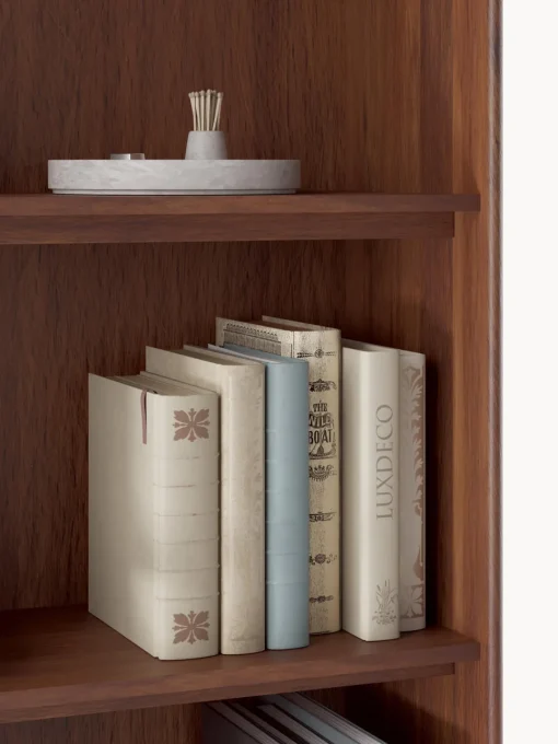 Westwing Collection Estantería alta de madera de mango Paul