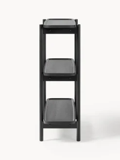 Westwing Collection Estantería baja de madera Libby