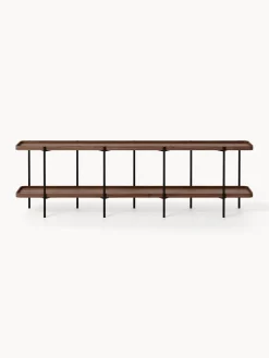 Westwing Collection Estantería baja de madera Renee