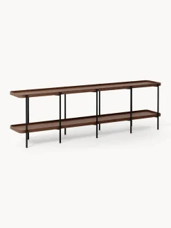 Westwing Collection Estantería baja de madera Renee