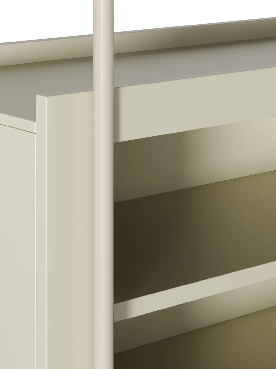 Westwing Collection Estantería con caja abierta Rio