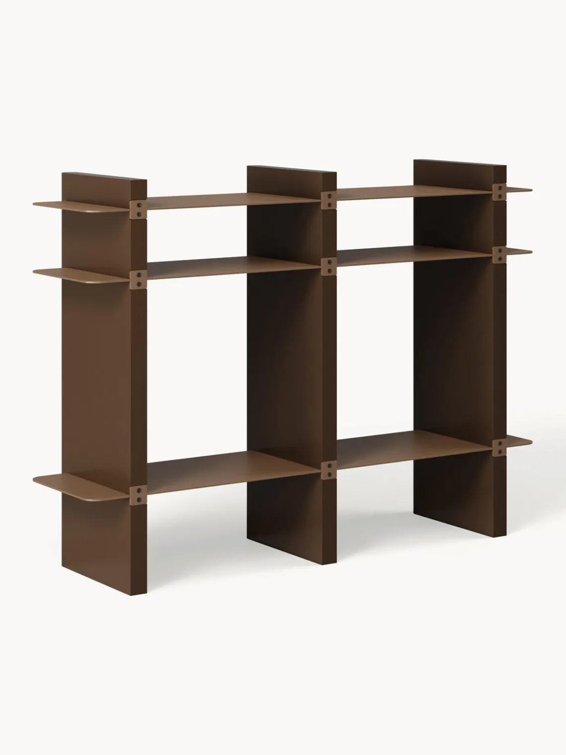 Westwing Collection Estantería con elementos de metal Rami^ Librerías|Estanterías
