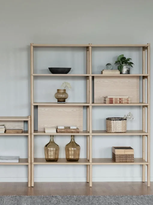 Rowico Home Estantería de madera de roble Holton^ Librerías|Estanterías De Oficina