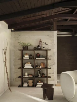 Ferm Living Estantería de madera Kona