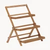 Estantería escalera de madera de acacia Victora