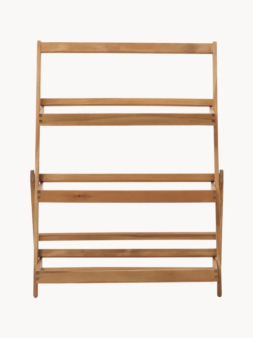 Estantería escalera de madera de acacia Victora