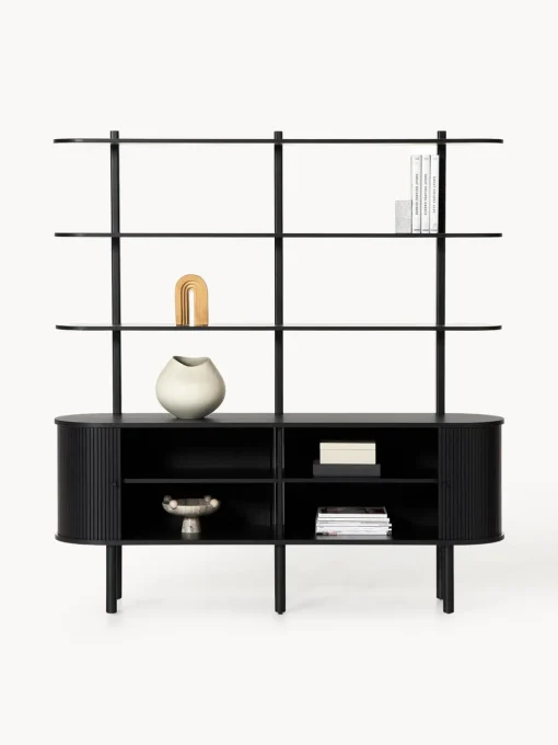 Westwing Collection Estantería grande con frente acanalado Calary^ Librerías|Estanterías