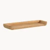 Estantes de pared de madera de teca Shamel, 2 uds.^ Estanterías De Pared