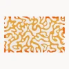 Artsy Doormats Felpudo Orange Blobs