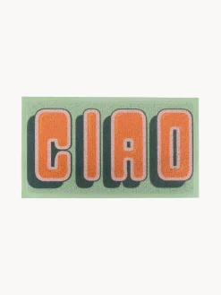 Artsy Doormats Felpudo para interior y exterior Ciao