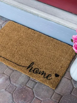 Entryways Felpudo pintado a mano Just For Your Home