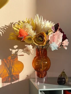 Studio About Flor artificial artesanal Poppy^ Flores Artificiales|Jarrones