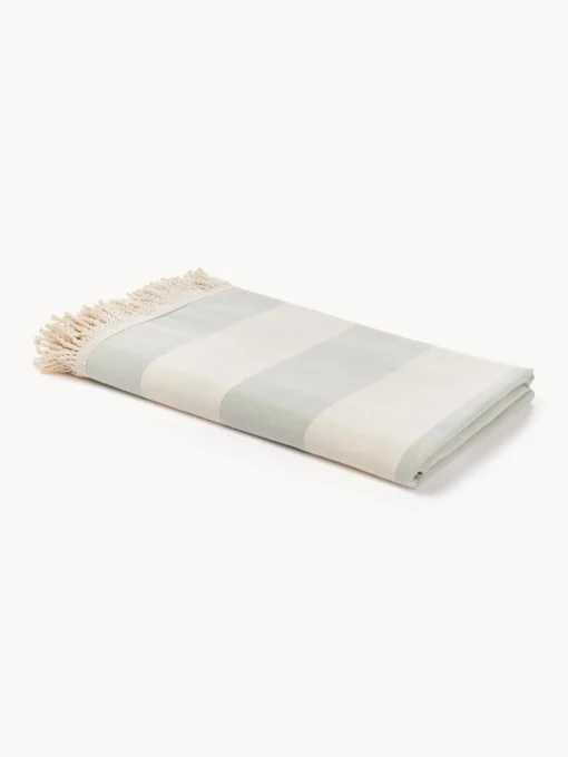 Westwing Collection Fouta a rayas con flecos Priya^ Toallas De Playa|Accesorios De Playa