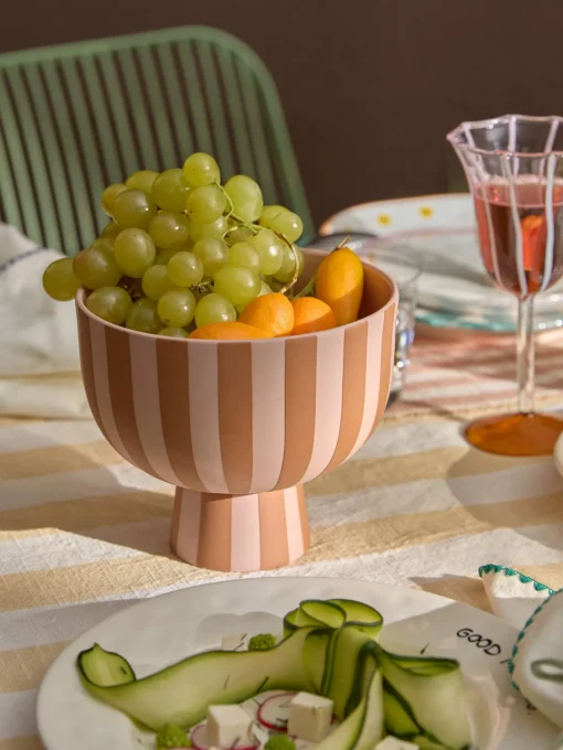 Oyoy Living Design Frutero artesanal Toppu, 13 cm^ Jarrones|Cuencos Decorativos
