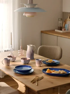 Westwing Collection Fuente artesanal con esmalte reactivo Vinci