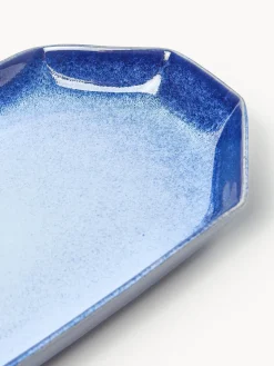 Westwing Collection Fuente artesanal con esmalte reactivo Vinci