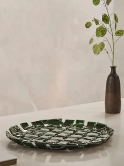 Ferm Living Fuente artesanal Plait