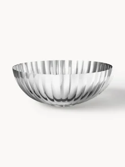 GEORG JENSEN Fuente de acero inoxidable con relieves Bernadotte