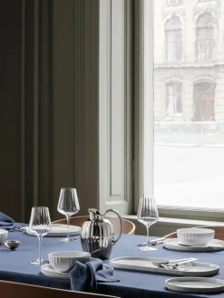 GEORG JENSEN Fuente de porcelana Bernadotte^ Cuencos Y Platos De Servir|Vajillas Completas