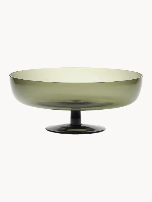 Bitossi Home Fuente de vidrio soplado Diseguale, Ø 25 cm^ Cuencos Y Platos De Servir|Vajillas Completas