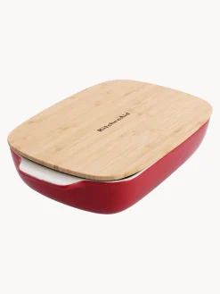 KitchenAid Fuente horno con tapadera de bambú Spatia