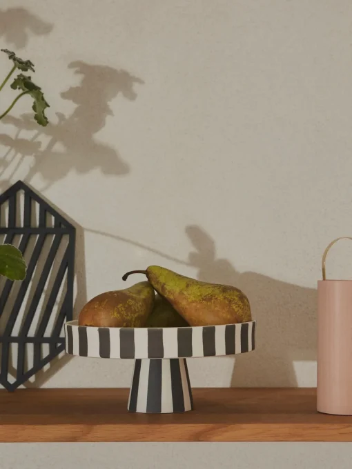 Oyoy Living Design Fuente para postre pequeña de cerámica Toppu^ Cuencos Y Platos De Servir|Vajillas Completas