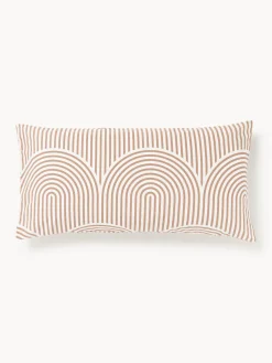 Westwing Collection Funda de almohada de algodón Arcs^ Fundas De Almohadas|Mantas